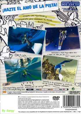 SSX On Tour (Japan) box cover back